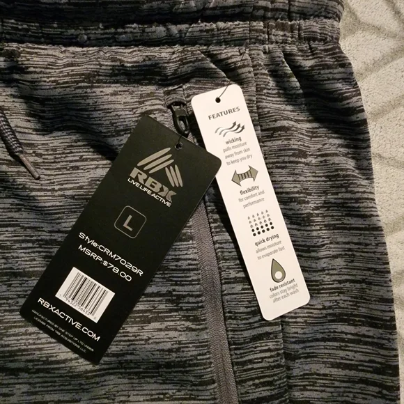 RBX Jogger Pants Size Large Tapred - Picture 5 of 7